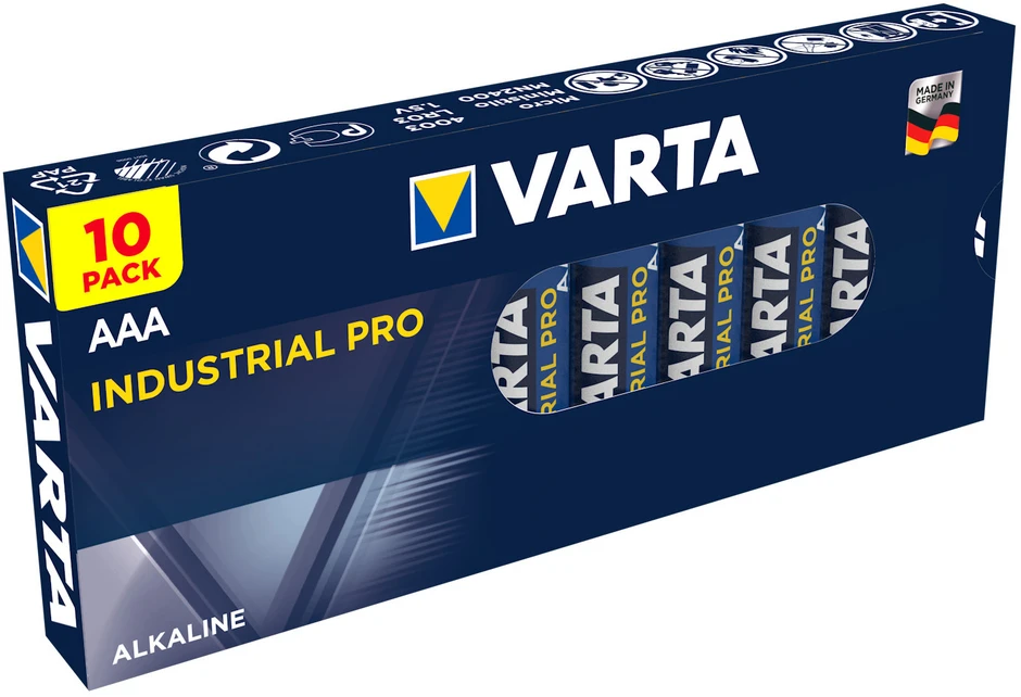 Baterie Varta AA AAA šarminės baterijos, 20 vnt.