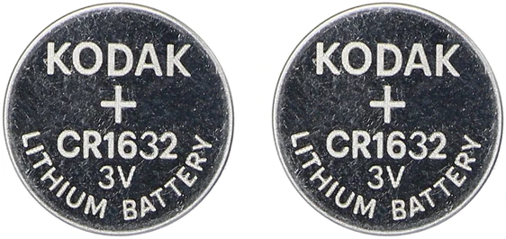 Baterie „Kodak Max“ ličio CR1632 baterijos, 2 vnt.