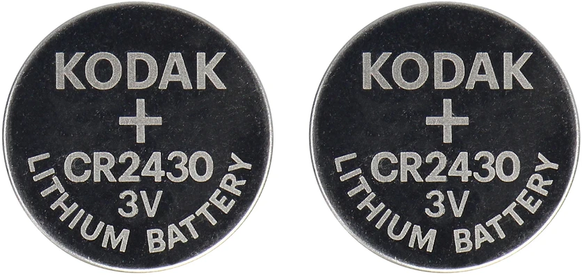Baterie „Kodak Max“ ličio CR2430 baterijos, 2 vnt.