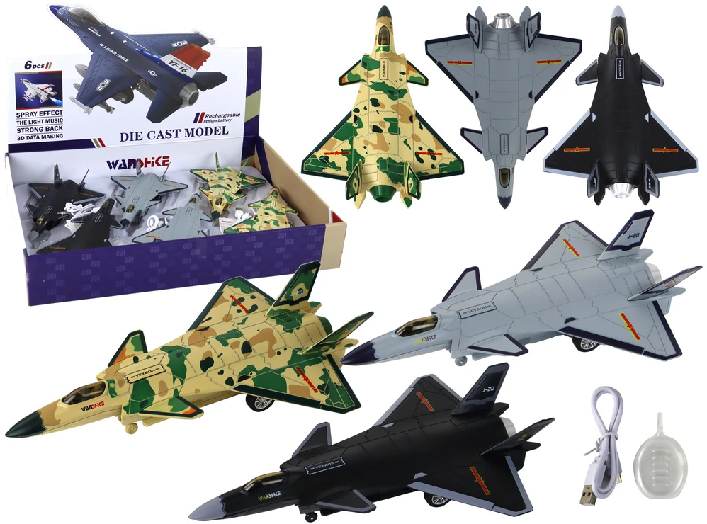 Žaislinis lėktuvas Lean Toys, 1 vnt