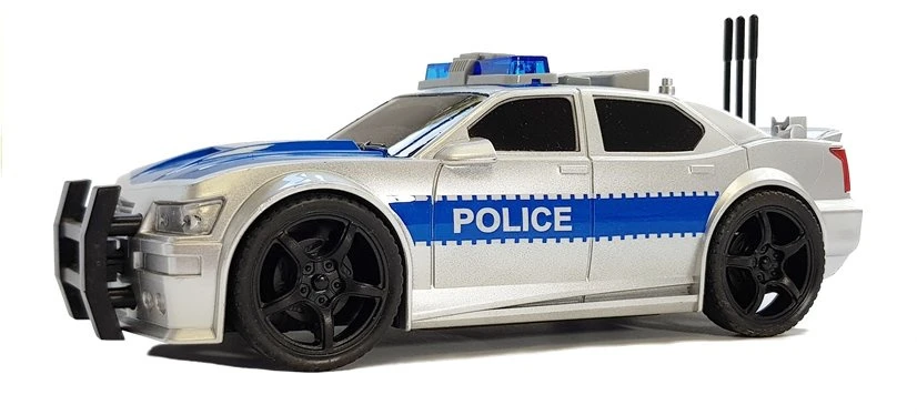 Lean Toys Policijos automobilis su šviesomis ir garsais, 1:20 mastelis