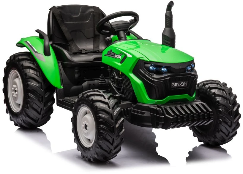 Lean Cars Akumuliatorinis traktorius HC-306 Žalias 24V