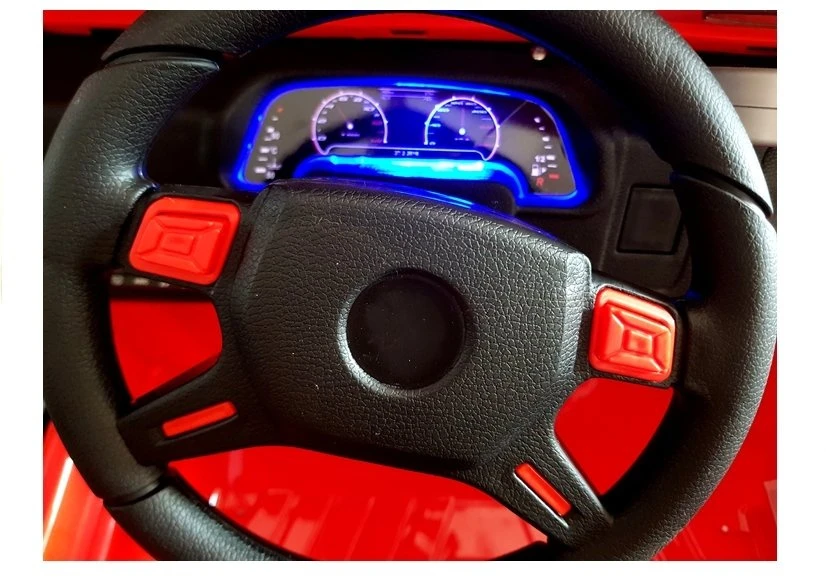 Lean Cars Vienvietis vaikiškas elektrinis visureigis Jeep