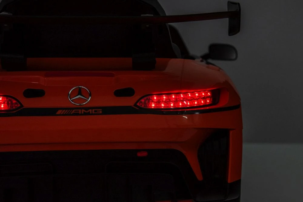 Lean Cars Akumuliatorinis automobilis Mercedes AMG GT3 Oranžinis