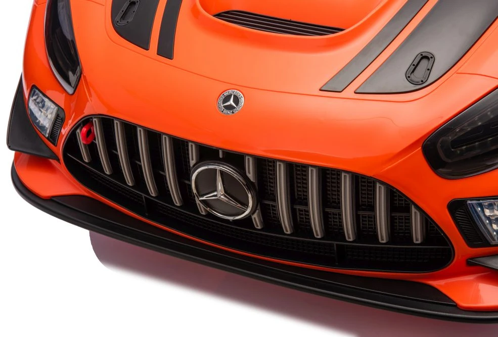 Lean Cars Akumuliatorinis automobilis Mercedes AMG GT3 Oranžinis
