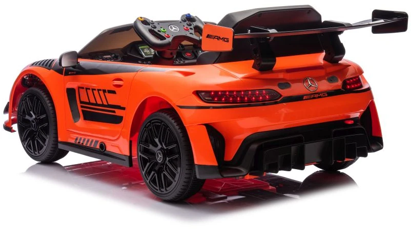 Lean Cars Akumuliatorinis automobilis Mercedes AMG GT3 Oranžinis