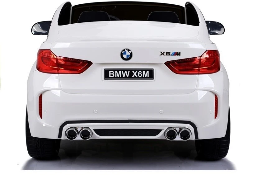 Lean Cars Vaikiškas elektromobilis BMW X6M – baltas