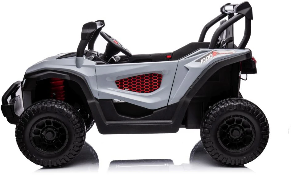 Lean Cars Dvivietis vaikiškas elektromobilis S618 4x4, pilkas