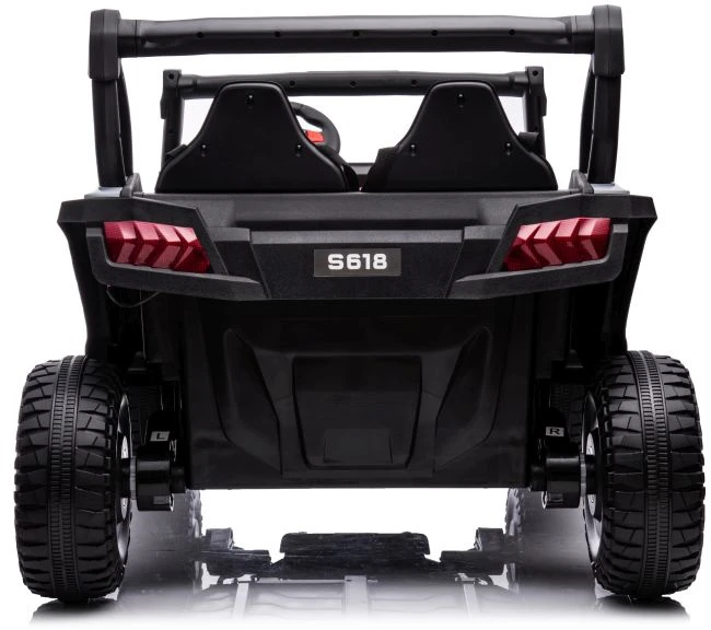 Lean Cars Dvivietis vaikiškas elektromobilis S618 4x4, pilkas