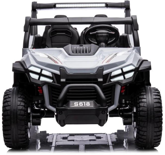 Lean Cars Dvivietis vaikiškas elektromobilis S618 4x4, pilkas