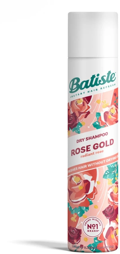 Batiste Rose Gold Sausas šampūnas moterims, 200 ml
