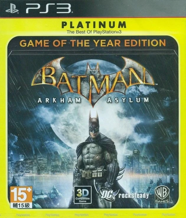 „Batman: Arkham Asylum“ – GOTY (platininė versija) – „PlayStation 3“