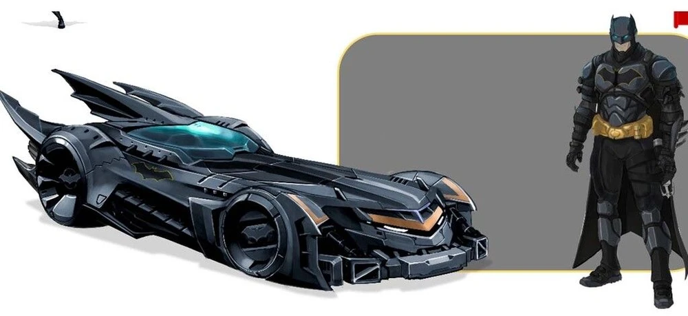 Batman Betmenas - Betmeno automobilis su 30 cm figūrėle (6070521)