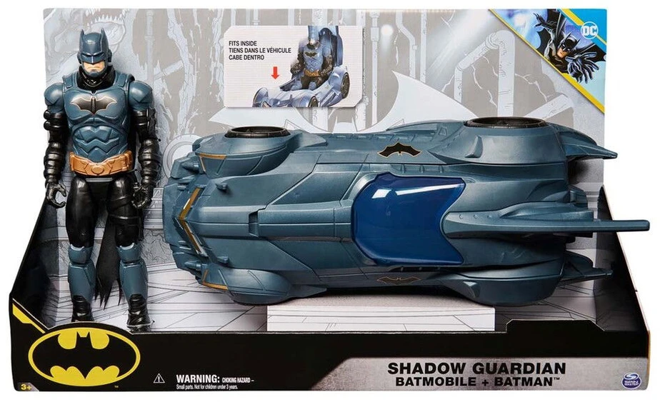 Batman Betmenas - Betmeno automobilis su 30 cm figūrėle (6070521)
