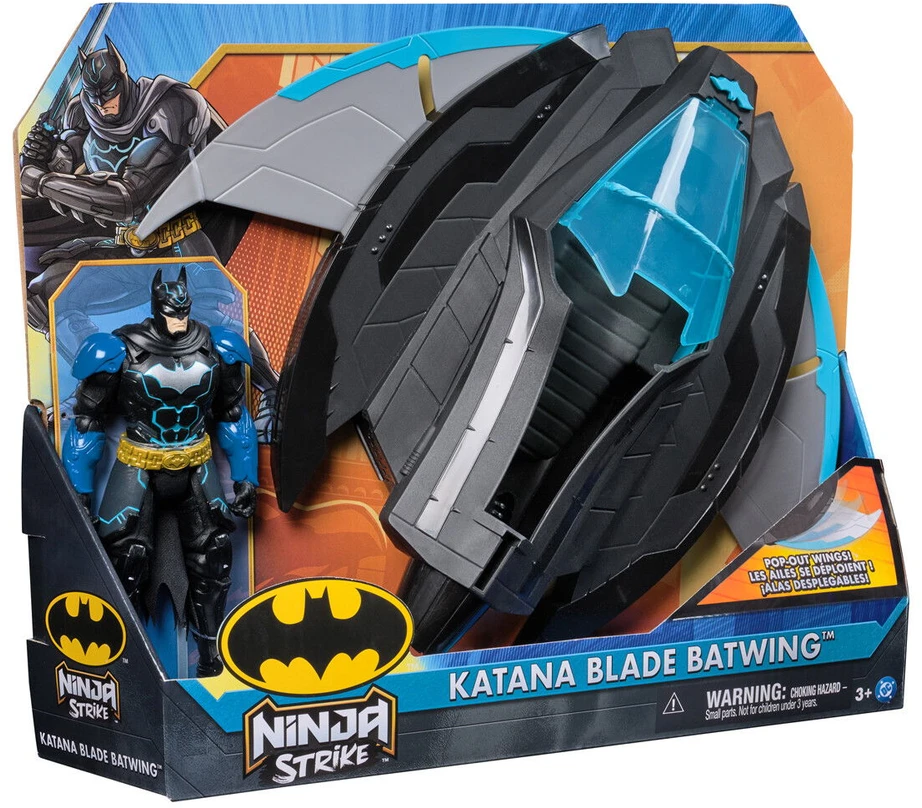 Spin Master BATMAN transporto priemonė su 6' figūrėle Katana Blade Batwing, 6074110