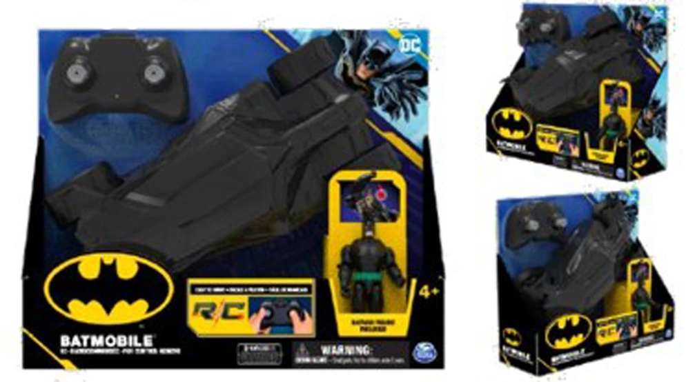BATMAN 1:20 valdomas automobilis Batmobile, 6065425