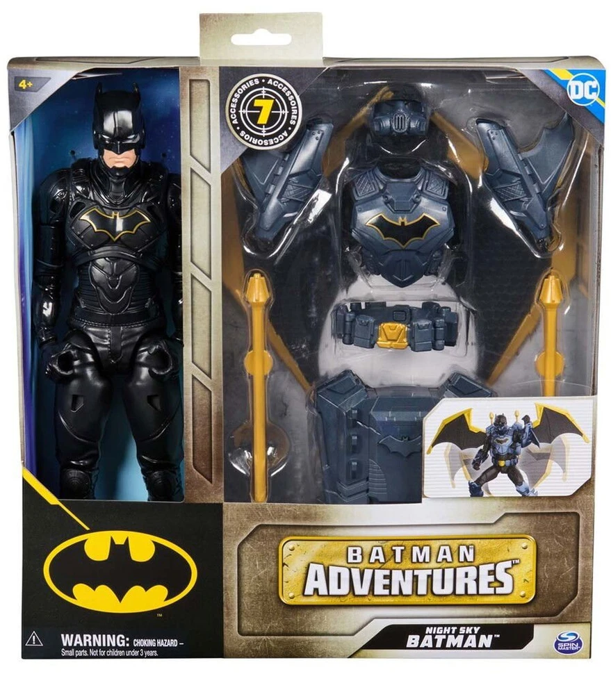 Spin Master Batman Betmenas - Nuotykiai Sparnų Ataka Betmenas 30 cm (6070532)