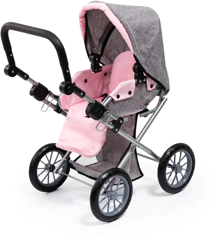 Bayer Design Bayer - Lėlių vežimėlis - City Star - Pilkas (13633AA)