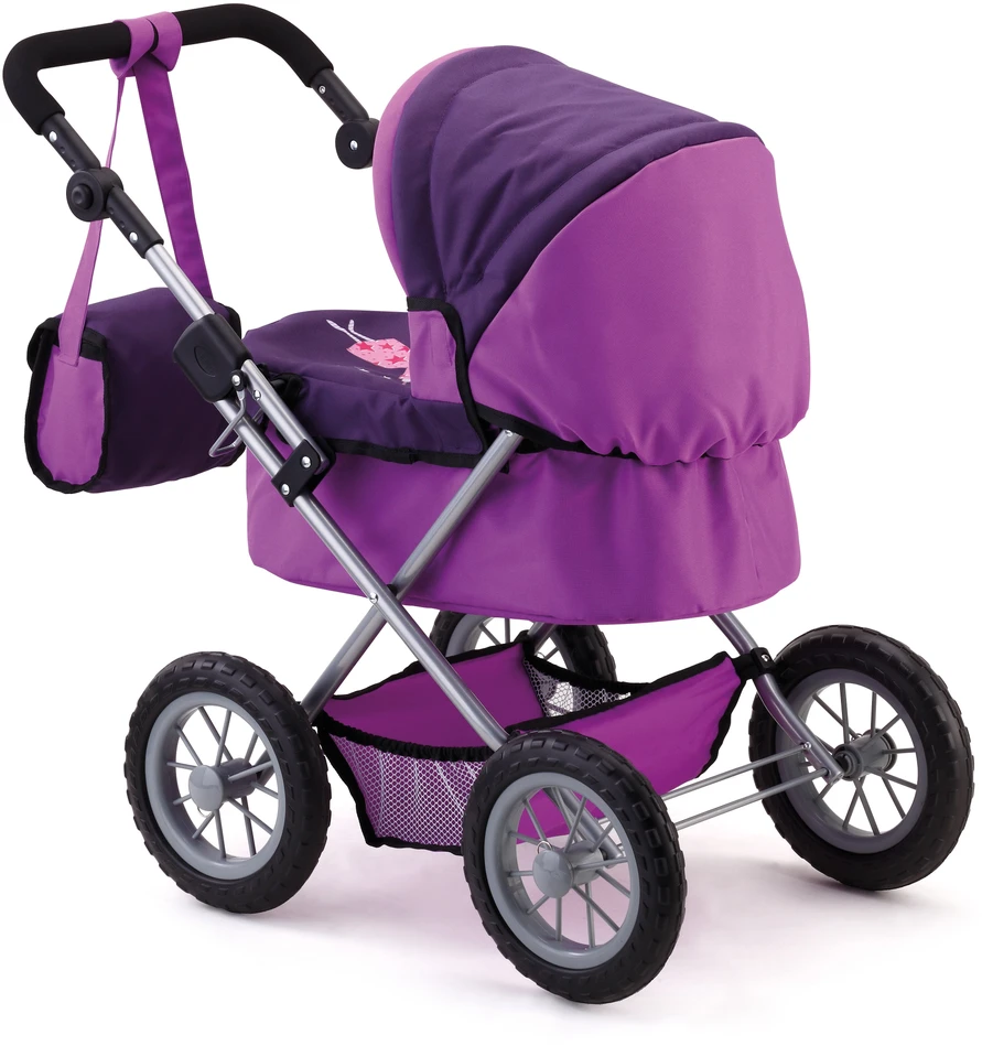 BAYER DESIGN LĖLIŲ VEŽIMĖLIS TRENDY, PURPLE