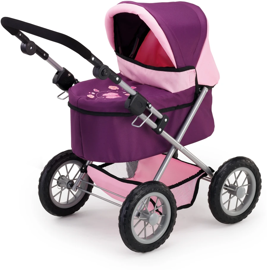 Bayer Design Bayer - Lėlių vežimėlis - Trendy - Plum (13057AA)