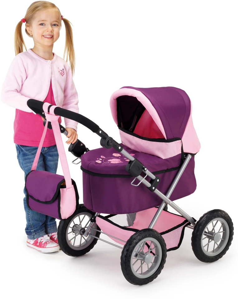 Bayer Design Bayer - Lėlių vežimėlis - Trendy - Plum (13057AA)