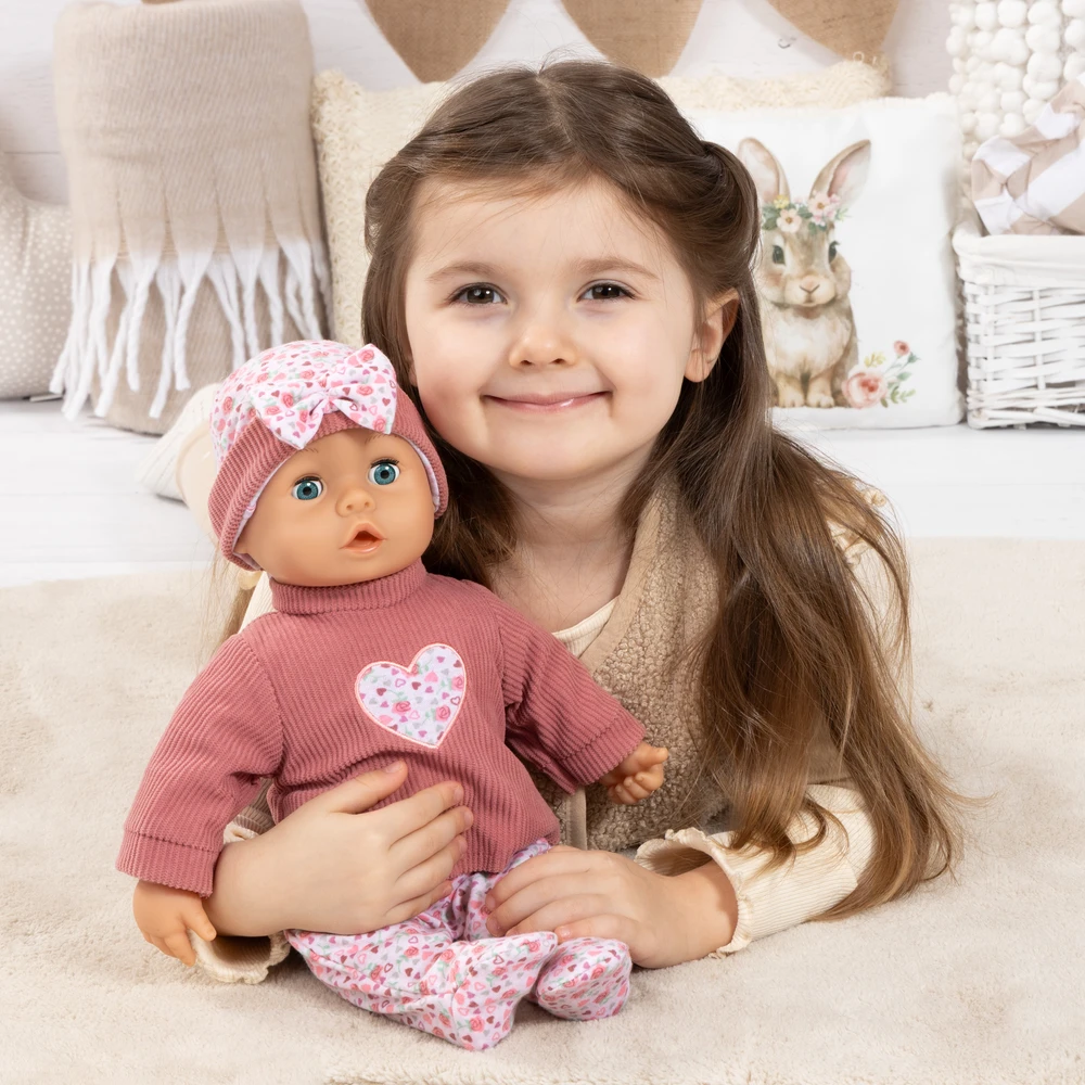 Bayer Design Bayer - Pirmieji žodžiai kūdikiui 38 cm - Rožinė (93824DB)
