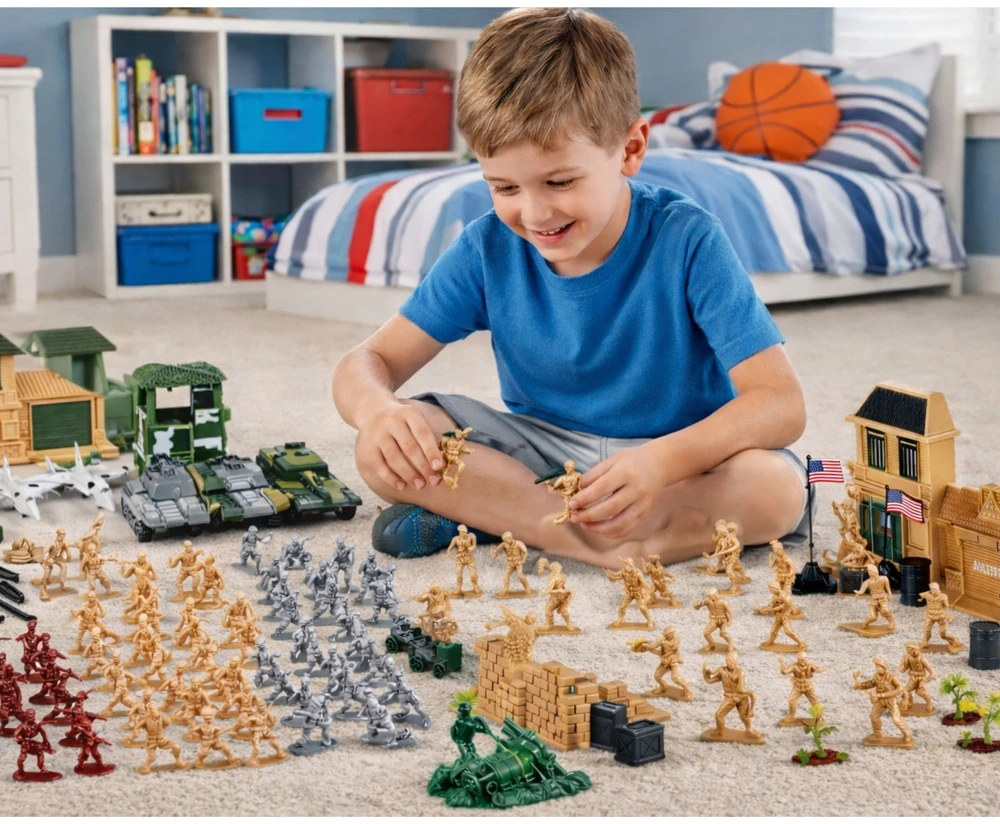 Lean Toys Karinių figūrėlių rinkinys 300 vnt.