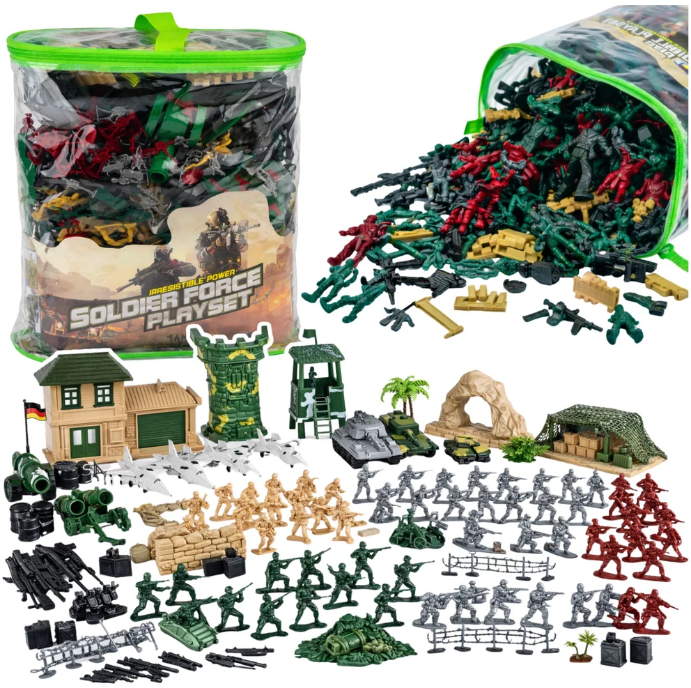 Lean Toys Karinių figūrėlių rinkinys 300 vnt.