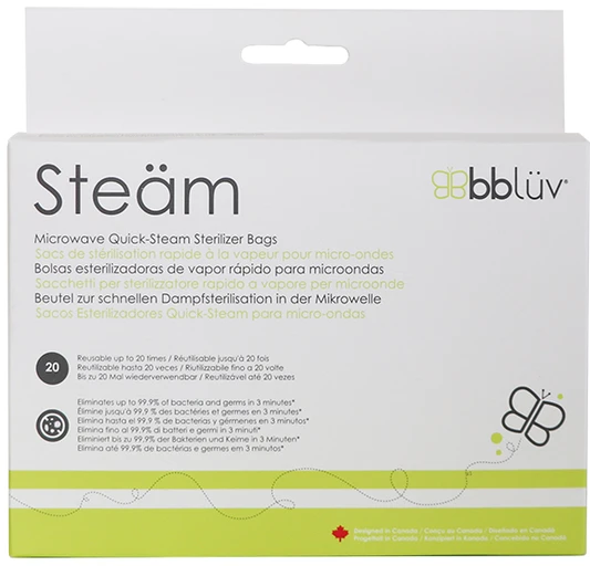 bblüv – daugkartinio naudojimo sterilizavimo maišeliai