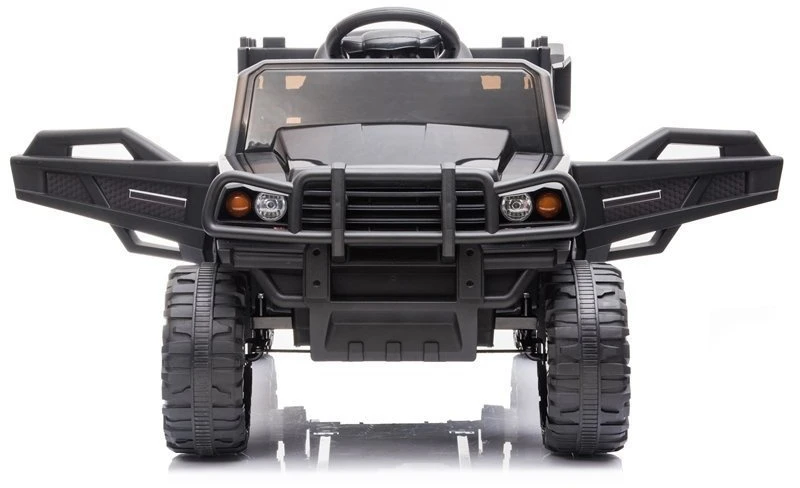 Lean Cars Vaikiškas elektrinis visureigis „Farmer Pick-Up“ (modelis BDM0926, juodas)