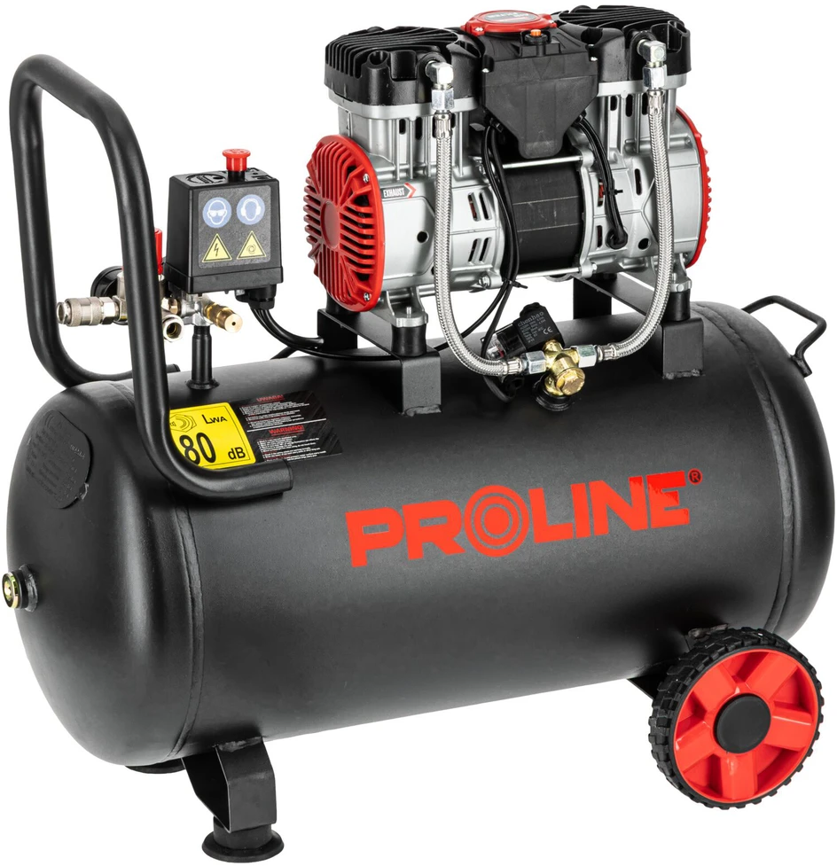 Bealyvis kompresorius 50l, 1500w/2AG, 8bar, 254l/min prolinas