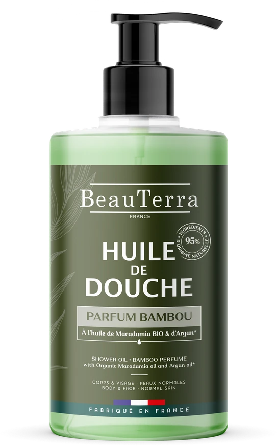 Beauterra Aceite Ducha Bambu, 750 ml