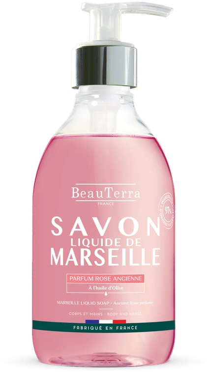 "Beauterra Marseille Antique Rose" muilas 300ml
