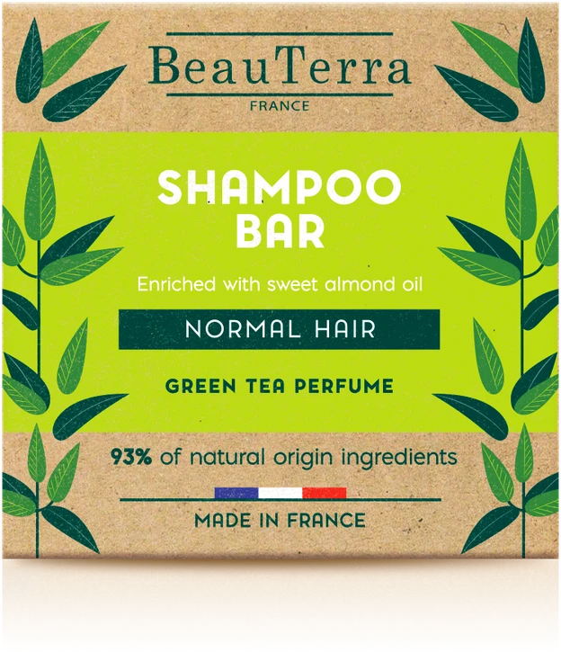 Beauterra Ch Sólido Té Verde Cn šampūnas 75g