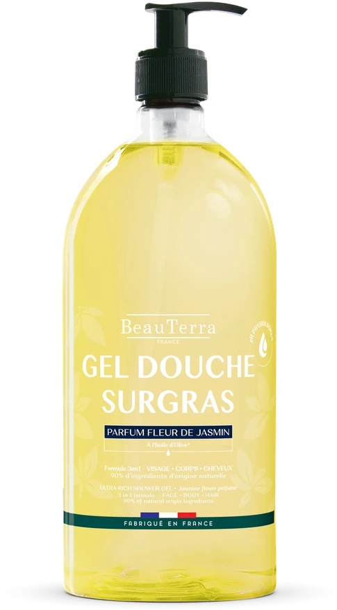 Beauterra Jazmín Gel De Ducha, 1000 ml
