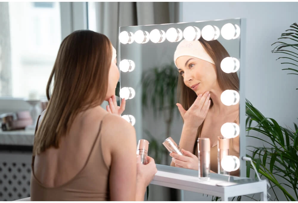 Beautifly Visage LED Vanity sidabrinė