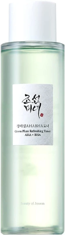 Beauty of Joseon Žalias Plum Refreshing Toneris AHA + BHA gaivinantis tonikas veidui, 150 ml