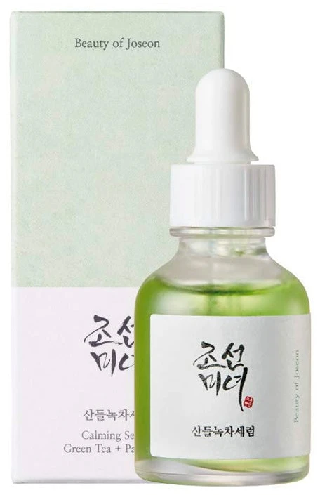 Beauty of Joseon Žalias Tea + Panthenol Skin Serum raminamasi veido serumas, 30 ml