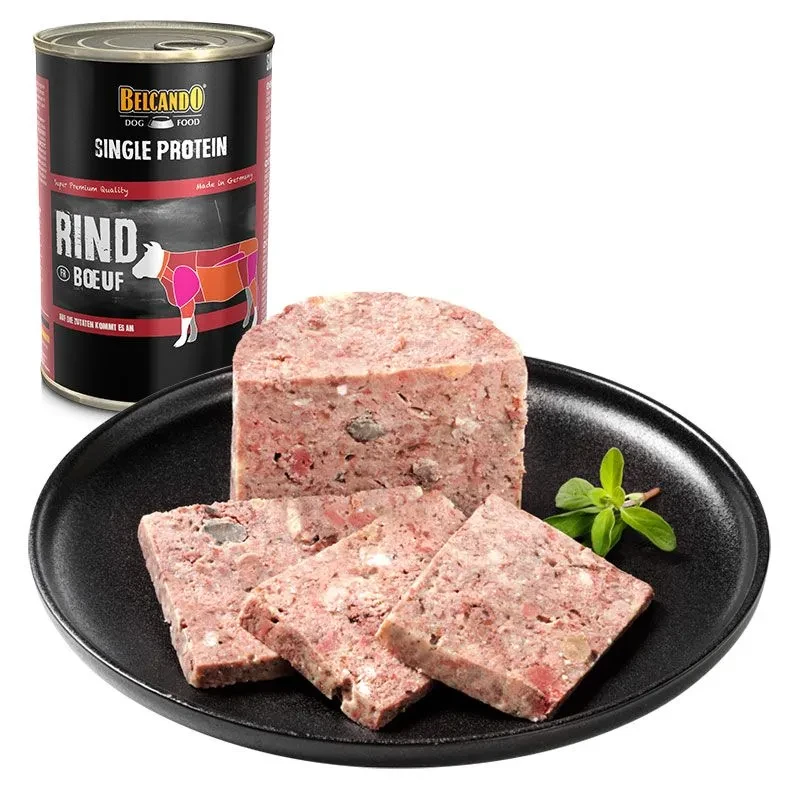 Belcando - gryna jautiena - 6 x 400g