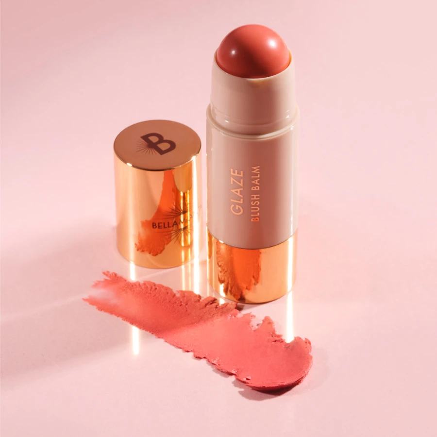 Bellamianta - Glaze Blush Balm - Abrikosų traškučiai - 5 g