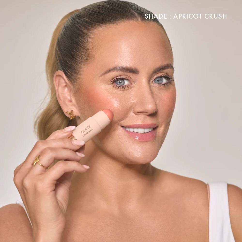 Bellamianta - Glaze Blush Balm - Abrikosų traškučiai - 5 g