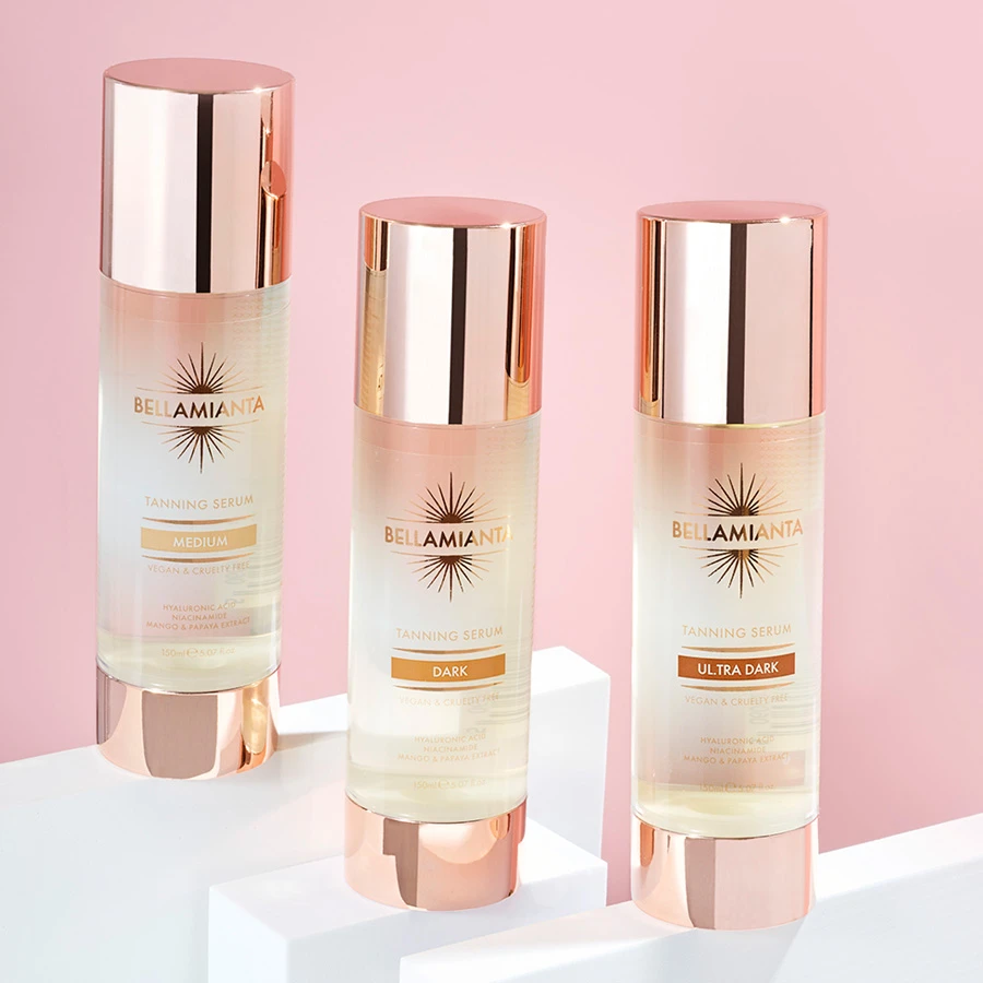 Bellamianta - Įdegio serumas kūnui - Auksinių alyvuogių - 150 ml