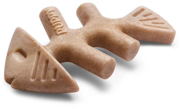 Benebone - Fishbone šuniukų žaislai, 2 vnt. pakuotėje - Mini - 12 cm - (81005421033)