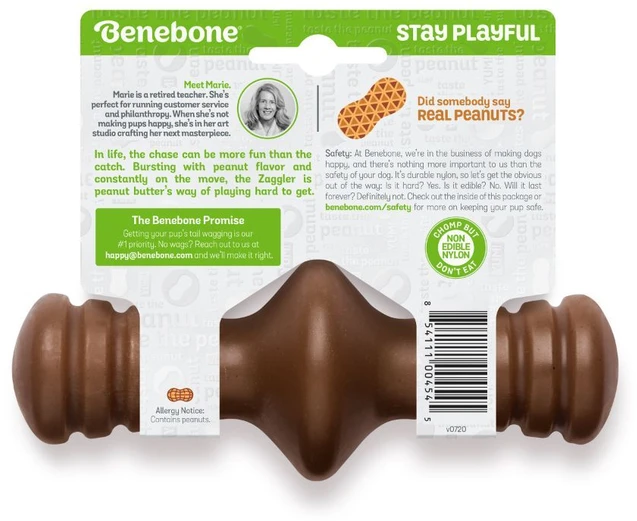 Benebone - Zaggler žemės riešutas - S - 6 cm - (854111004545)