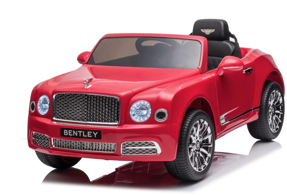 Lean Cars Vienvietis elektromobilis Bentley Mulsanne Lean Car, raudonas