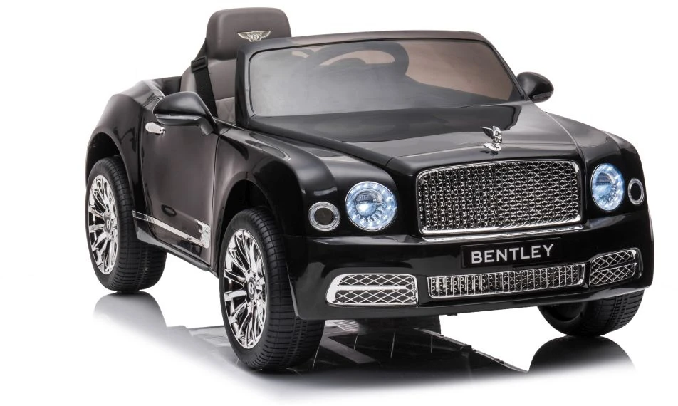 Lean Cars Vienvietis elektromobilis Bentley Mulsanne Lean Car, juodas