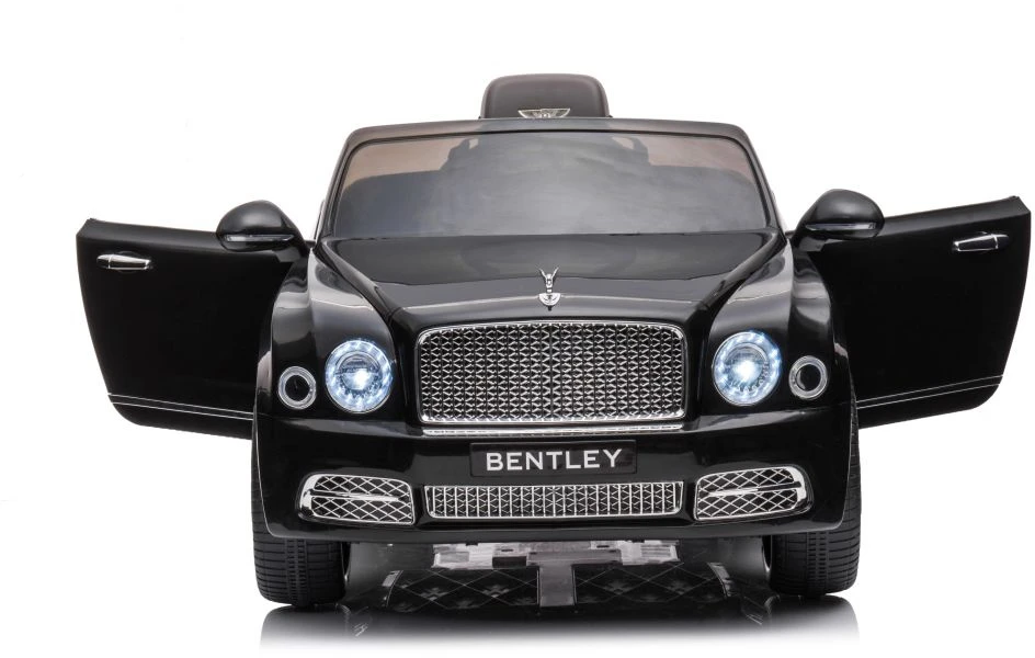 Lean Cars Vienvietis elektromobilis Bentley Mulsanne Lean Car, juodas