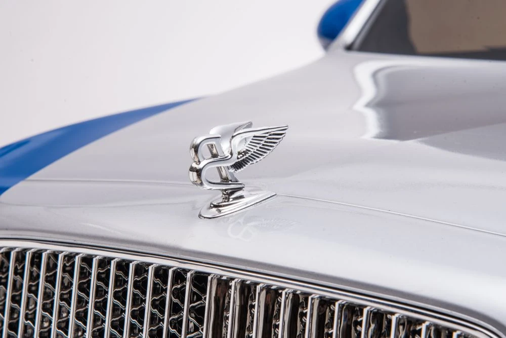 Lean Cars Vienvietis elektromobilis Bentley Mulsanne Lean Car, mėlynas