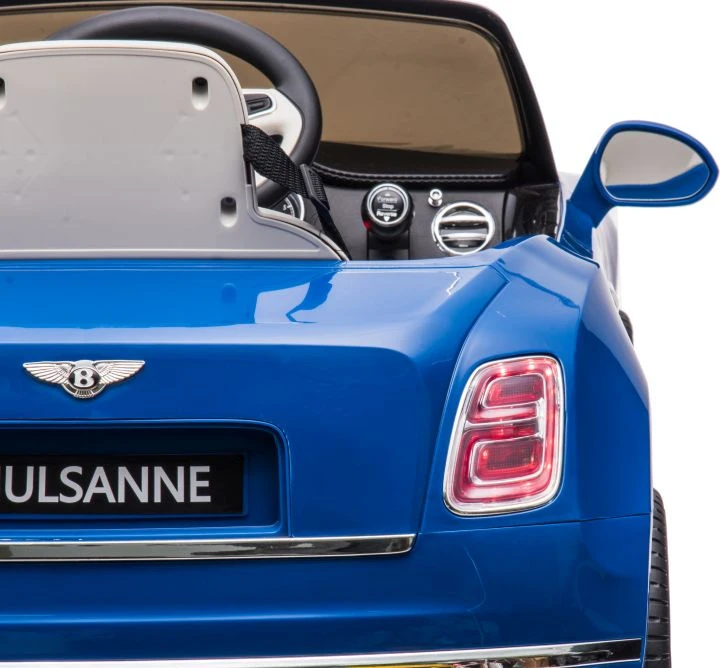 Lean Cars Vienvietis elektromobilis Bentley Mulsanne Lean Car, mėlynas