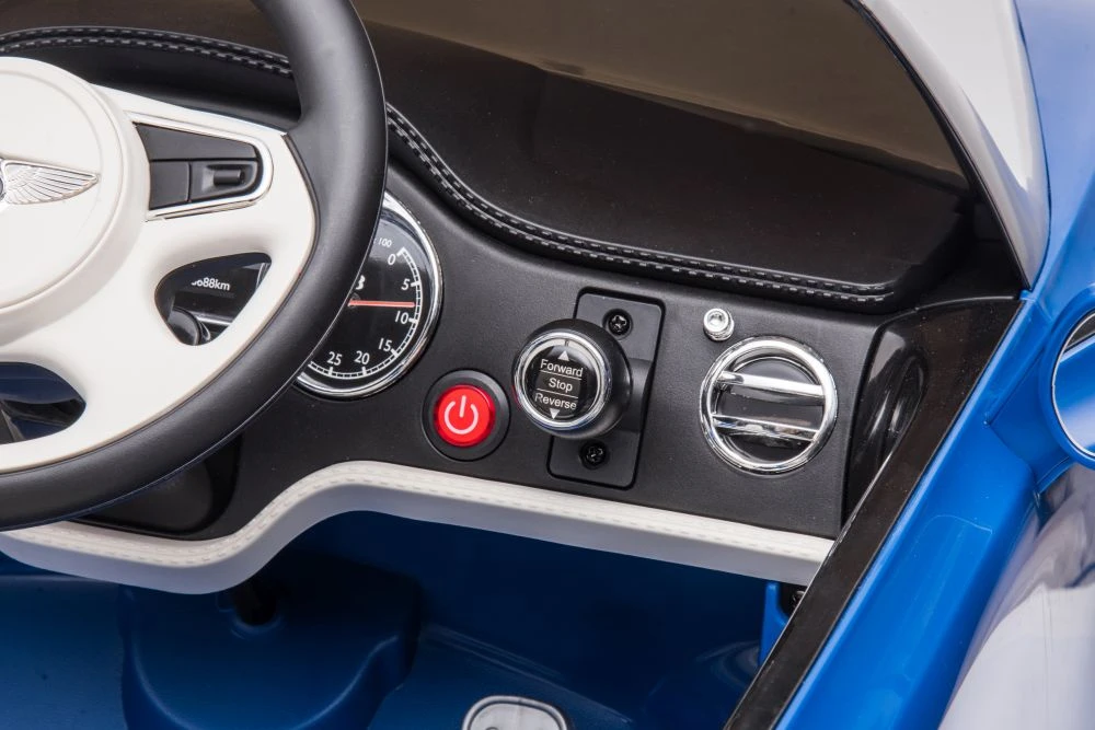 Lean Cars Vienvietis elektromobilis Bentley Mulsanne Lean Car, mėlynas